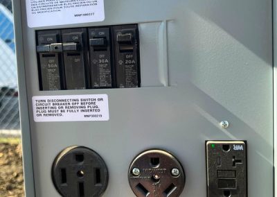 electric hookups too the rv resort alavarado tx