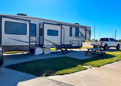 large pull thru rv spaces the rv resort
