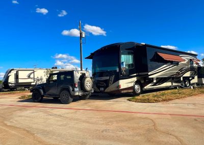 rv spaces to accomodate large rvs the rv resort