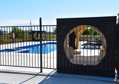 pool side cabana cube